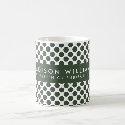 Tasse personalisiert geometrischer Muster (Mittel)