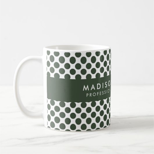 Tasse personalisiert geometrischer Muster (Links)
