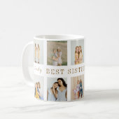 Tasse personalisiert Sisters | Benutzerdefinierte (Vorderseite Links)