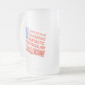 Tasse Personalisierte Bezeichnung(en) Words USA-Fl (Vorderseite Links)