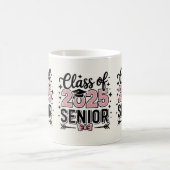 Tasse personalisierter Abschluss - Klasse 2025 (Mittel)