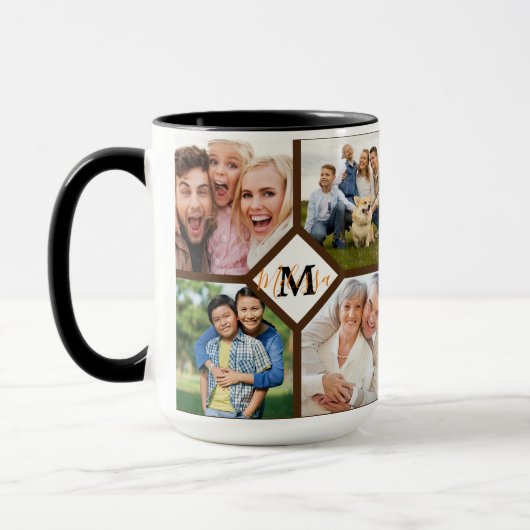 Tasse personalisierter Fotos (Links)