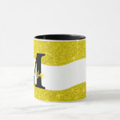 Tasse personalisierter Glitzer (Zentrum)