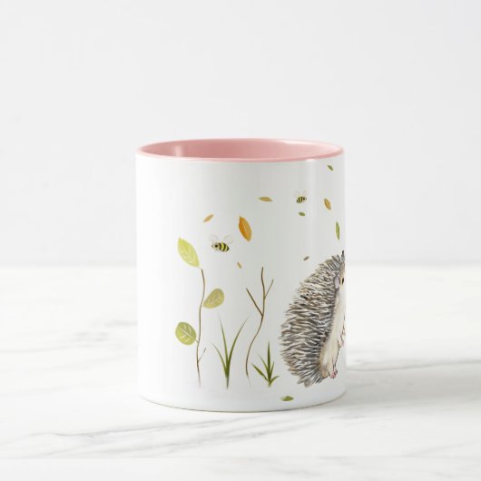 Tasse personalisierter Igel (Zentrum)