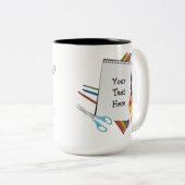 Tasse personalisierter Künstlerischer Fahrzeuge (VorderseiteRechts)