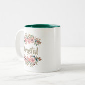 Tasse personalisierter Name (Vorderseite Links)