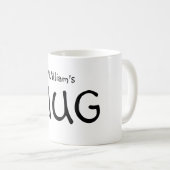 TASSE personalisierter Name (VorderseiteRechts)