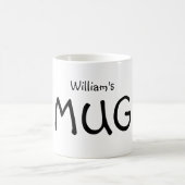 TASSE personalisierter Name (Mittel)