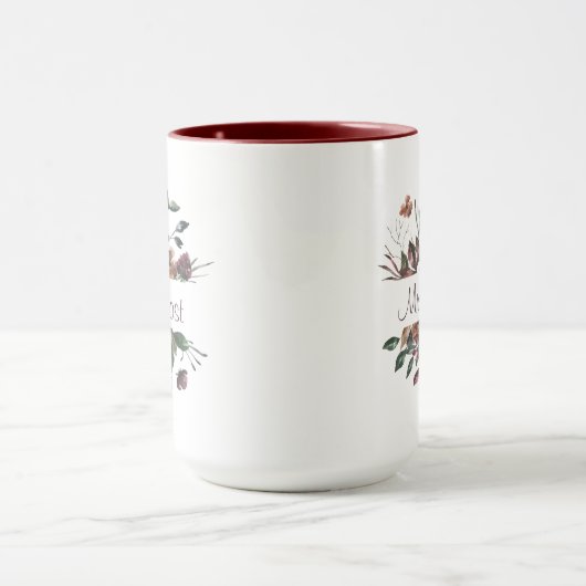 Tasse personalisierter Name (Zentrum)