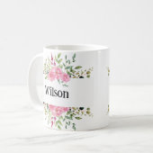 Tasse personalisierter Name | Kundenspezifische Ge (Vorderseite Links)