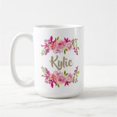Tasse personalisierter Name | Kundenspezifische Ge (Links)