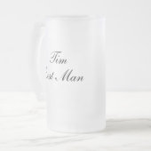 Tasse personalisierter Trauzeuge (Vorderseite Links)