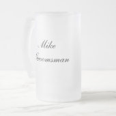 Tasse personalisierter Trauzeuge (Vorderseite Links)