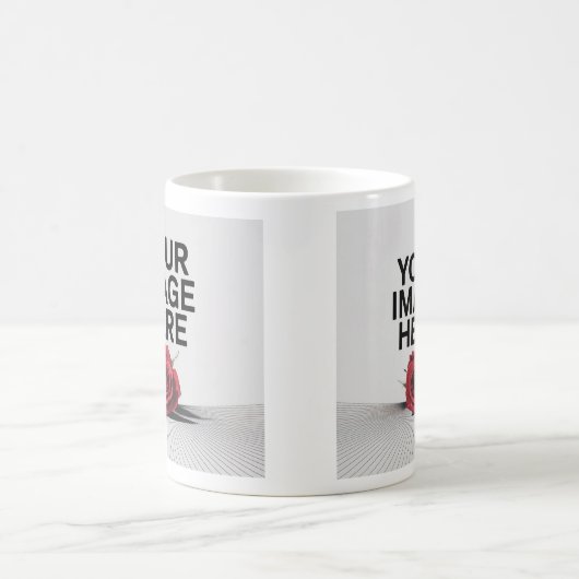 Tasse personalisiertes Foto - Kaffeemaschine Tasse (Mittel)