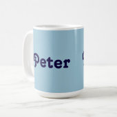 Tasse Peter (Vorderseite Links)