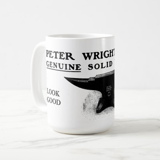Tasse Peter Wright (Vorderseite Links)