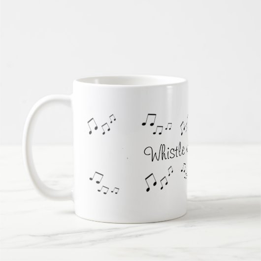 Tasse - Pfeifen während der Arbeit (Links)