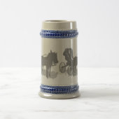 Tasse Pferd und Buggy (Mittel)