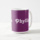 Tasse Phyllis (VorderseiteRechts)