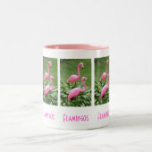 Tasse PINK FLAMINGOS (Mittel)