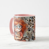 Tasse Pink I Love Cats (Vorderseite Links)