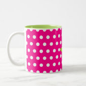 Tasse Pink Polka Dot Logo Design (Links)