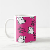 Tasse "pink Staffi" (Links)
