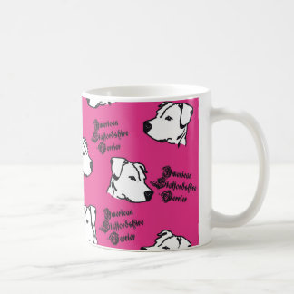 Tasse "pink Staffi"