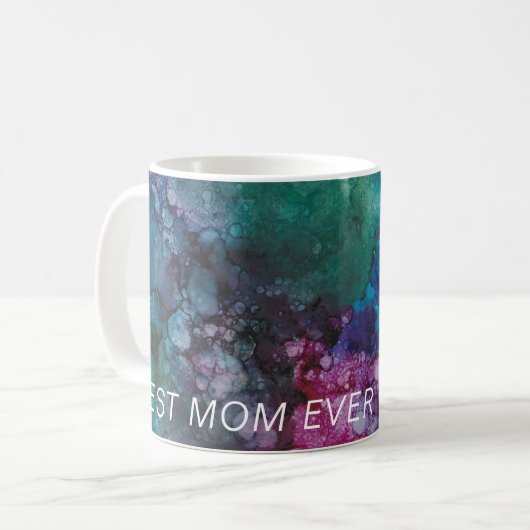 Tasse "Pinks-Blues Inkblot" (Vorderseite Links)