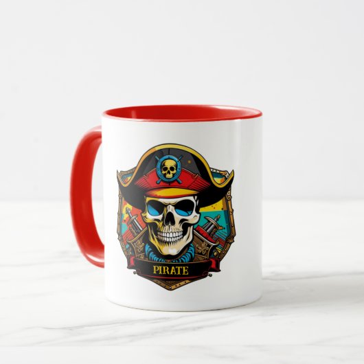 Tasse Pirate (Vorderseite Links)