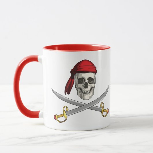 Tasse-Pirate-Skull Tasse (Links)