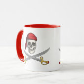 Tasse-Pirate-Skull Tasse (Vorderseite Links)