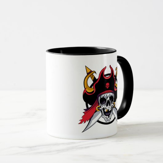 Tasse-Pirate-Skull Tasse (VorderseiteRechts)
