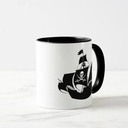 Tasse-Pirate-Skull Tasse (VorderseiteRechts)