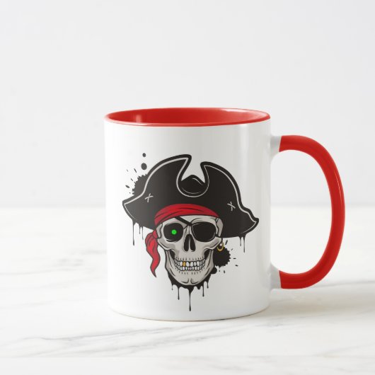 Tasse-Pirate-Skull Tasse (Rechts)