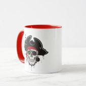 Tasse-Pirate-Skull Tasse (Vorderseite Links)