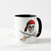 Tasse-Pirate-Skull Tasse (VorderseiteRechts)