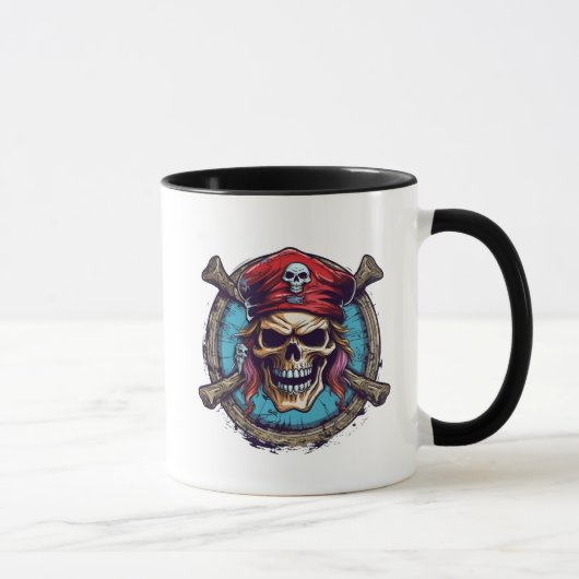 Tasse-Pirate-Skull Tasse (Rechts)