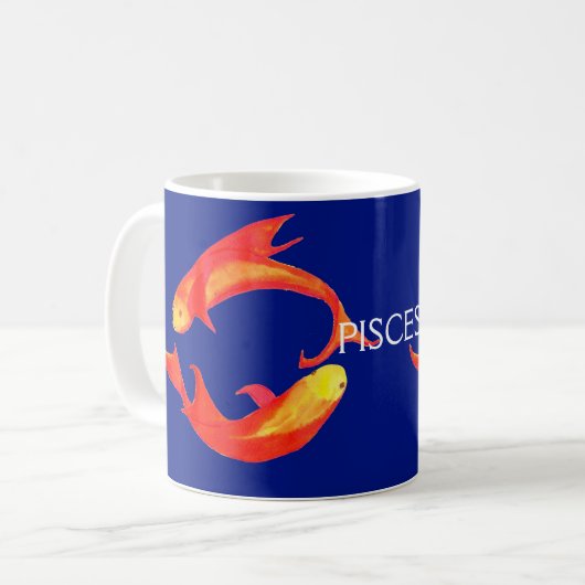 Tasse "Pisces" (Vorderseite Links)