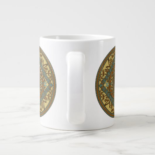 Tasse Pisces Mandala (Rückseite)