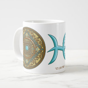 Tasse Pisces Mandala