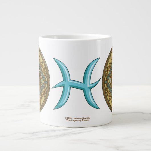 Tasse Pisces Mandala (Vorderseite)