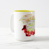 Tasse " Pitcher mit Obst (Vorderseite Links)