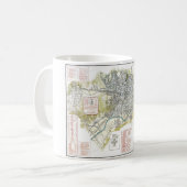 Tasse / Plano de Caracas1929 Venezuela (Vorderseite Links)