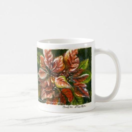 Tasse "Poinsettias" (Rechts)
