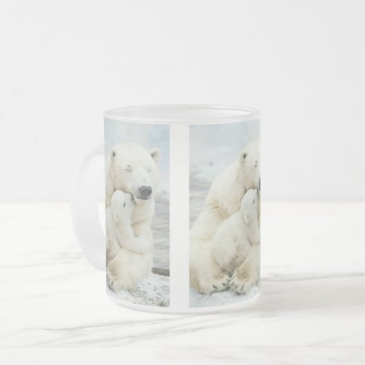 Tasse "Polare Liebe" (Vorderseite Links)