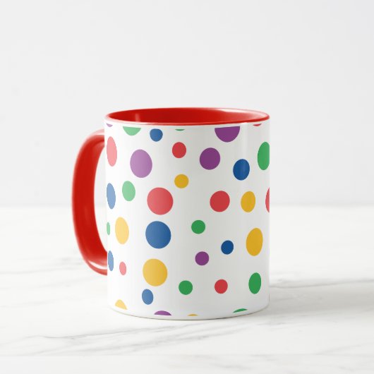 Tasse "Polka Dot" (Vorderseite Links)