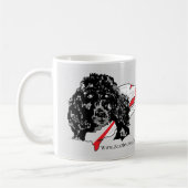 Tasse: Poodle Kaffeetasse (Links)