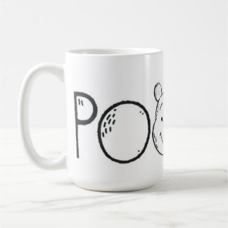 TASSE ( POOH MIT DASCHENDEM SCHRIFTART IN GELB 🟡