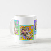 Tasse - Pop Art Cookies (Vorderseite Links)